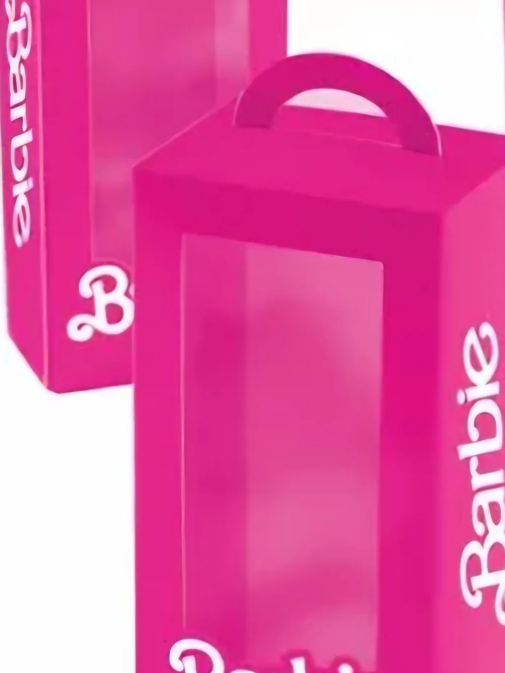 Malibu Barbie Hot Pink Card Stock  Treats Gift Box